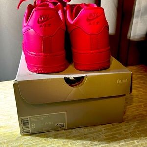 Pink Airforce 1s